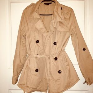 Casual trench coat
